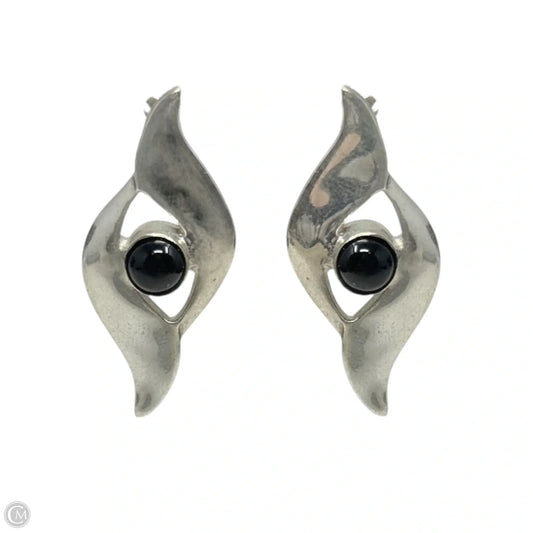 Sterling Silver Post Earrings By Unbranded