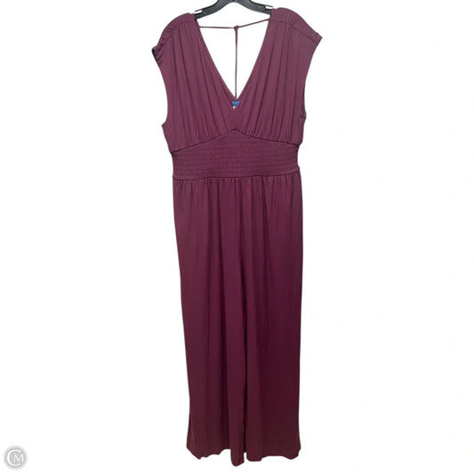 Jumpsuit By Old Navy In Maroon, Size: L