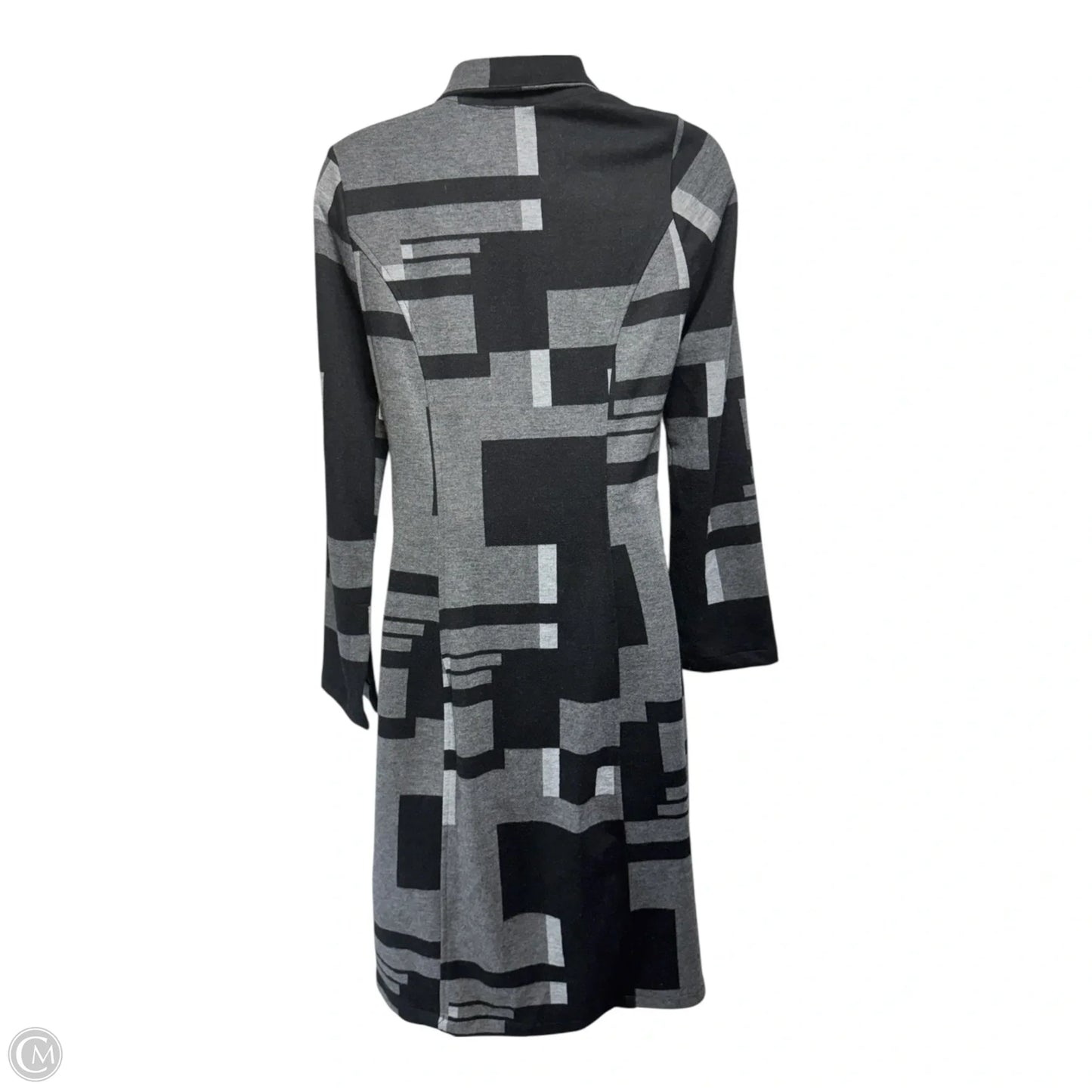 Coat Other By Alembika In Black & Grey, Size: S