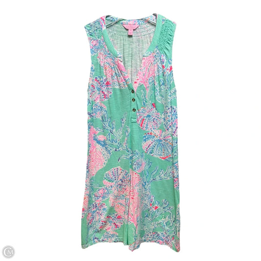 Essie Dress Designer By Lilly Pulitzer In Minty Fresh Fantasea, Size: Xs