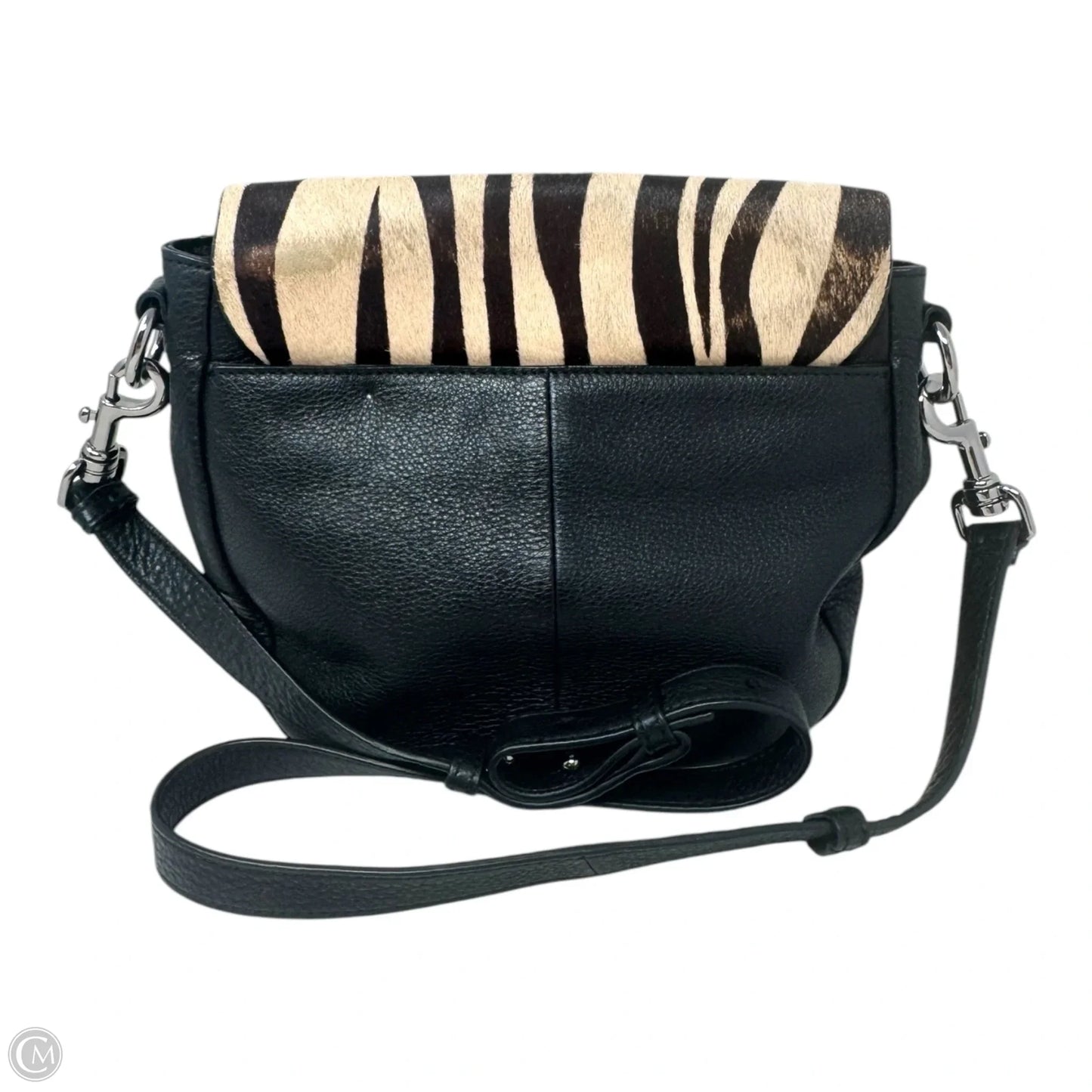 Calfhair Messenger Crossbody By Badgley Mischka, Size: Medium