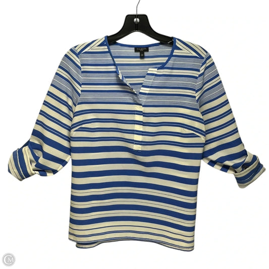 Top Long Sleeve By Talbots In Striped Pattern, Size: Sp