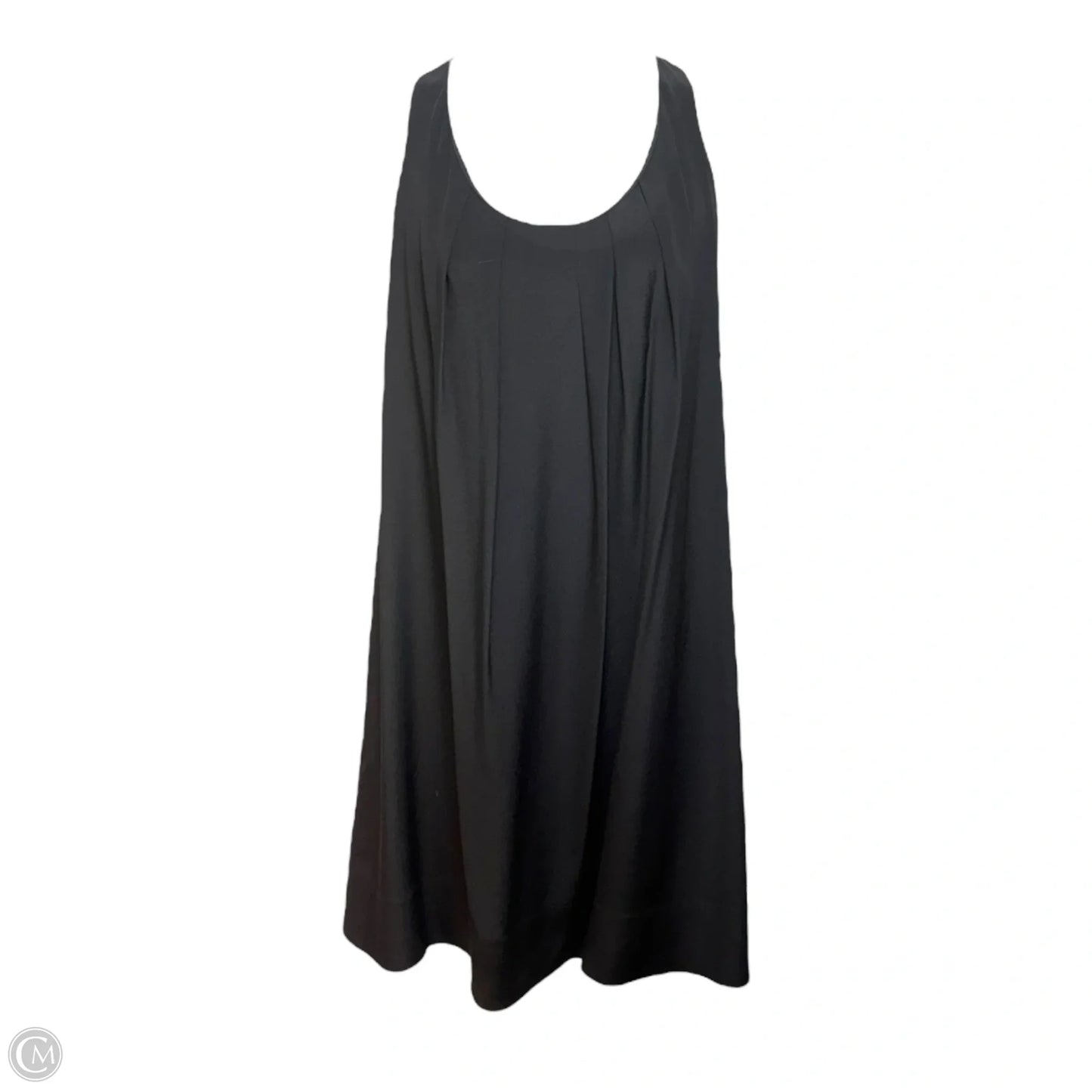Silk Dress Casual Midi By Eileen Fisher In Black, Size: XL