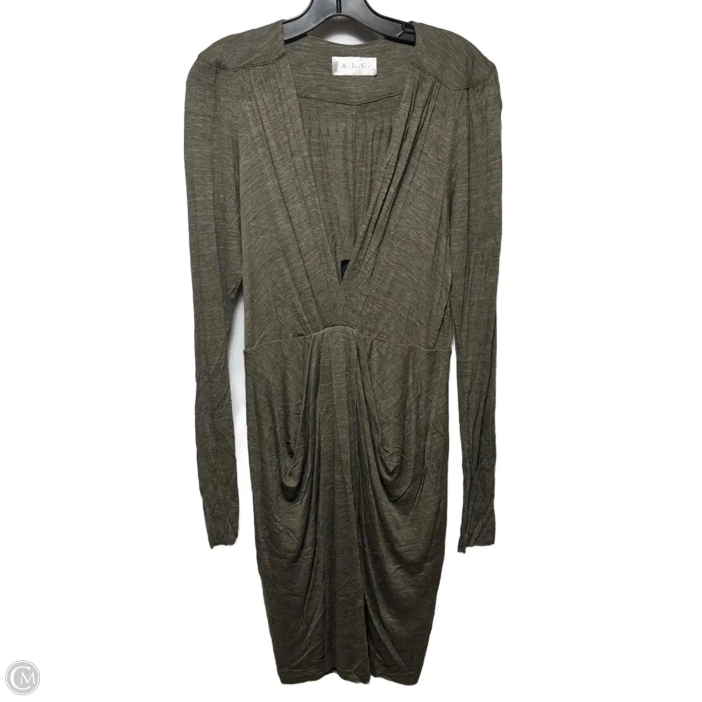 Dress Casual Midi By Alc In Green, Size: M