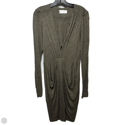 Dress Casual Midi By Alc In Green, Size: M