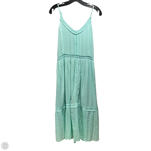 Dress Casual Midi By Velzera In Aqua, Size: 2x