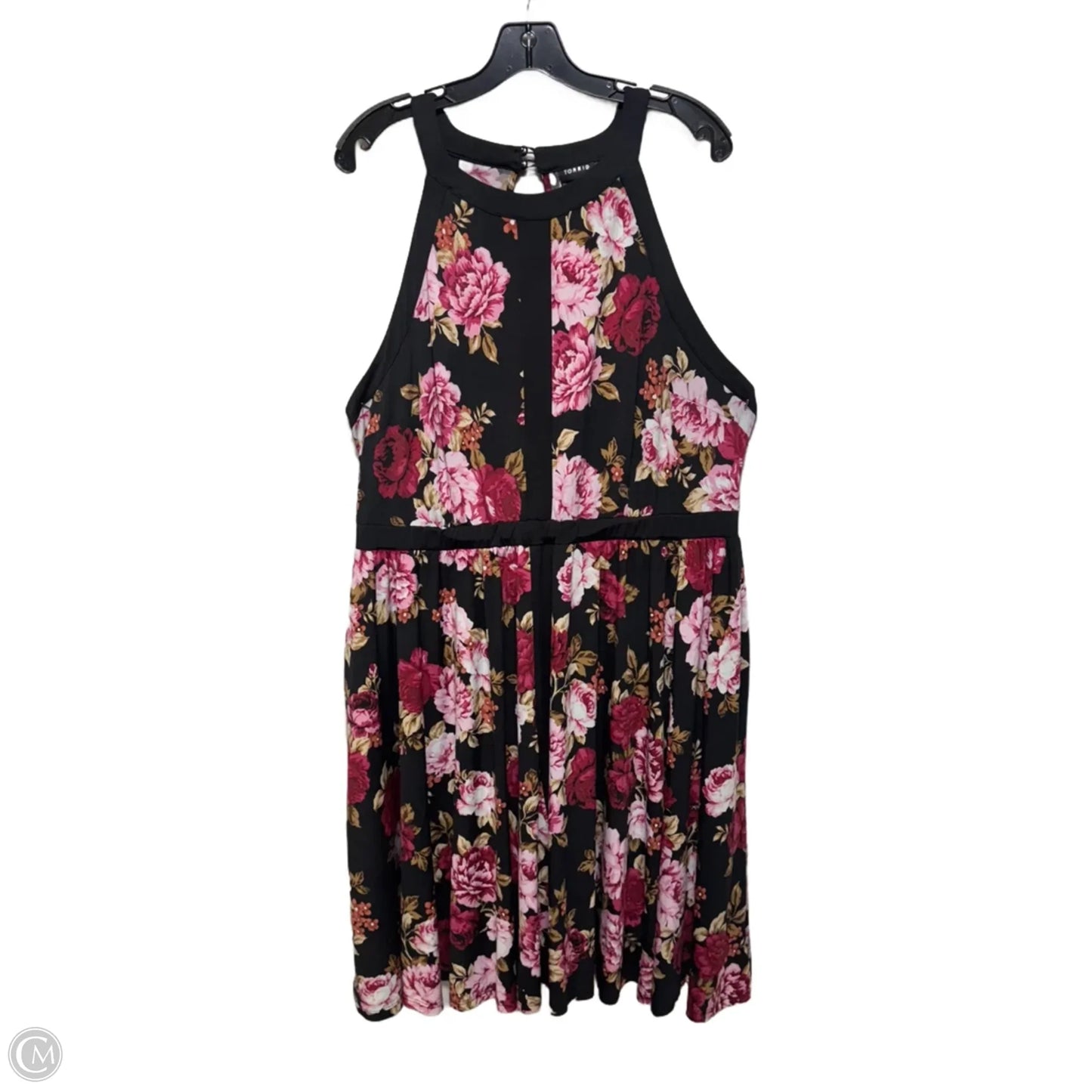 Dress Casual Midi By Torrid In Floral Print, Size: 2x