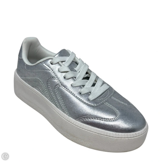 Allixe Sneakers By Call It Spring By Aldo In Silver, Size: 7