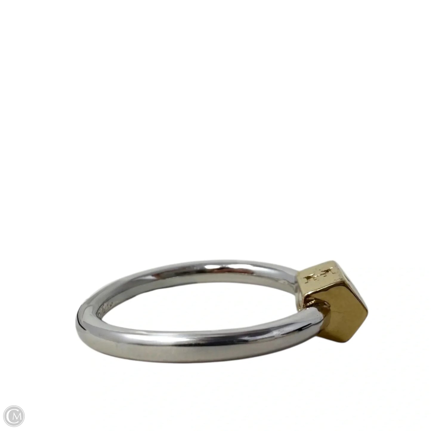Carabiner Stack Ring Designer By Coach, Size: 7