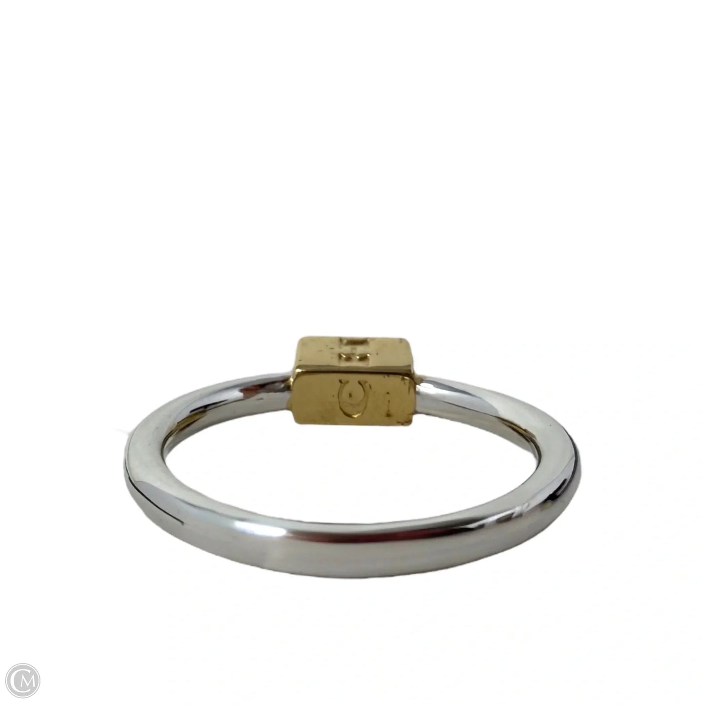 Carabiner Stack Ring Designer By Coach, Size: 7