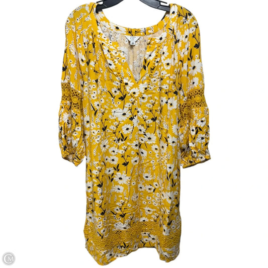 Dress Casual Short By Crown And Ivy In Floral Print, Size: 1x