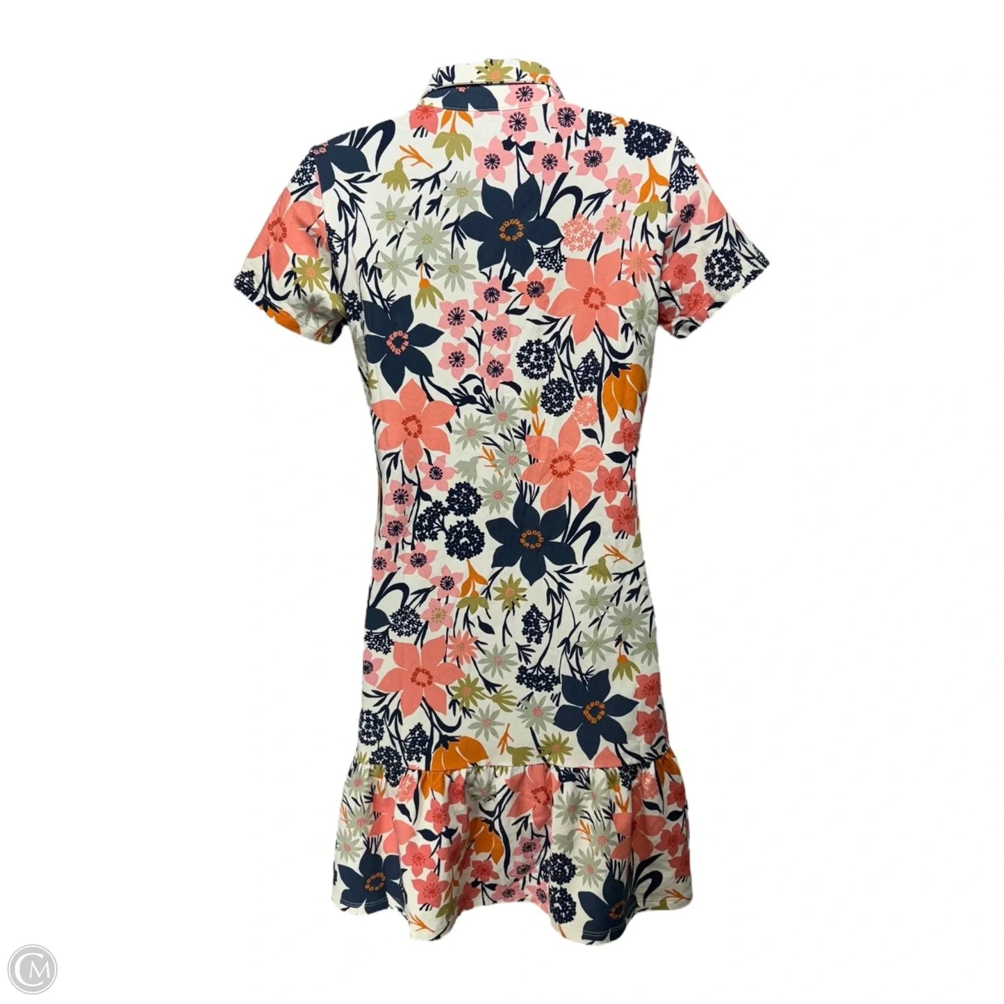 Joelle Polo Dress By Spartina In Marsh Hens Marsh Hens Wildflower Multi, Size: XXS