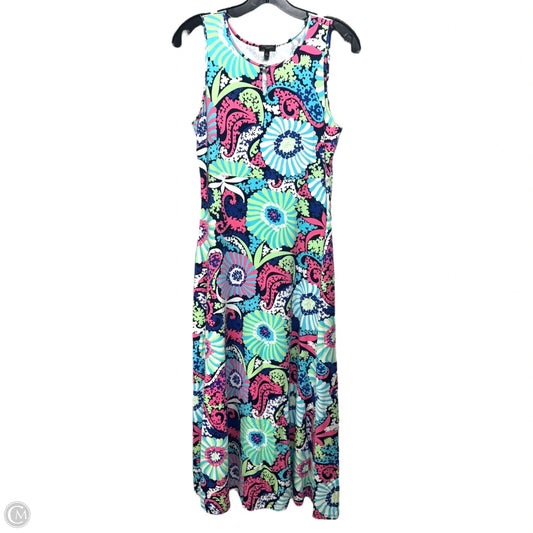 Dress Casual Maxi By Talbots In Multi-colored, Size: Sp