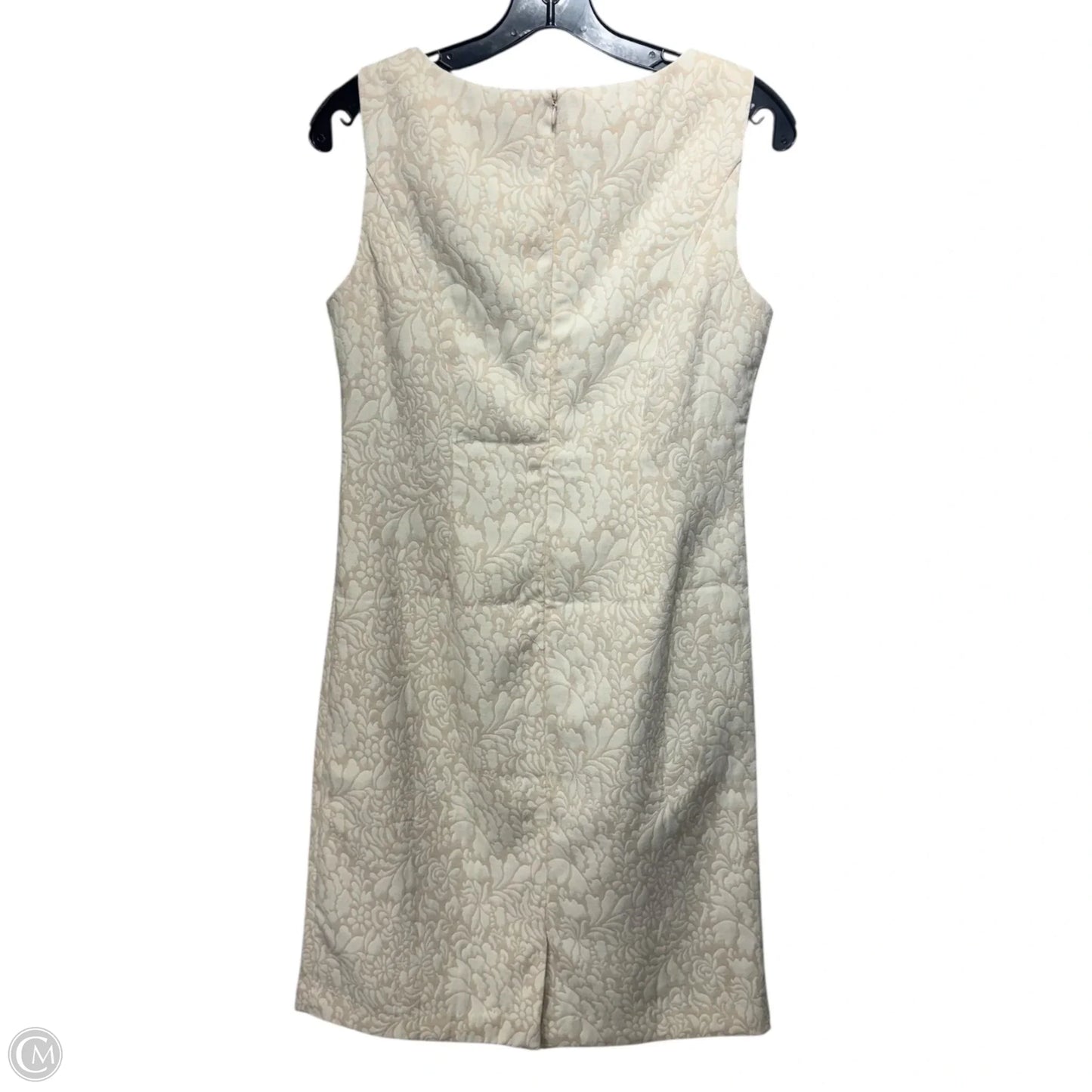 Dress Casual Midi By Coldwater Creek In Cream, Size: 6