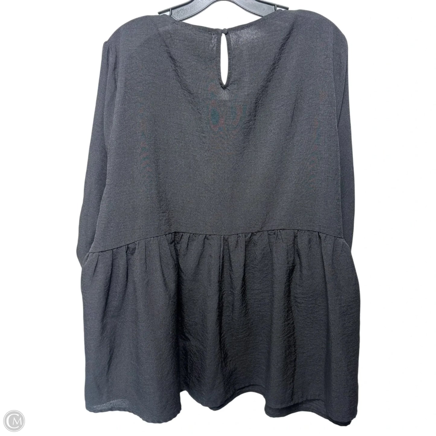 Top 3/4 Sleeve By Savanna Jane In Multi-colored, Size: 2x