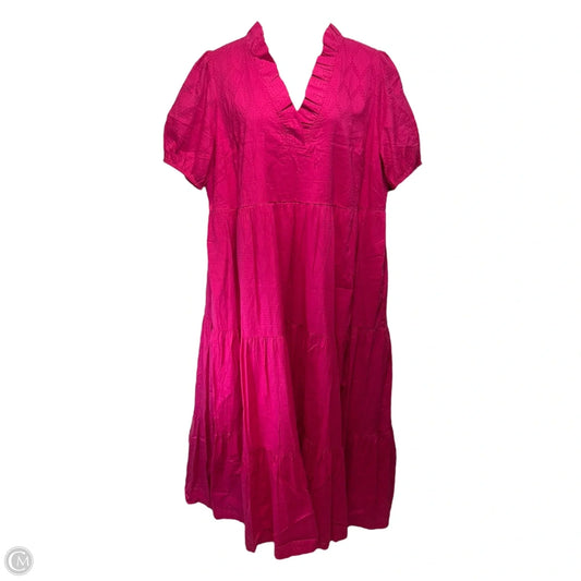 Dress Casual Maxi By Crown And Ivy In Pink, Size: 3x