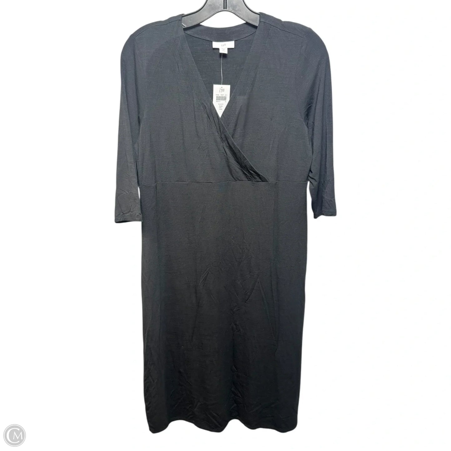 Dress Casual Midi By J. Jill In Black, Size: Sp