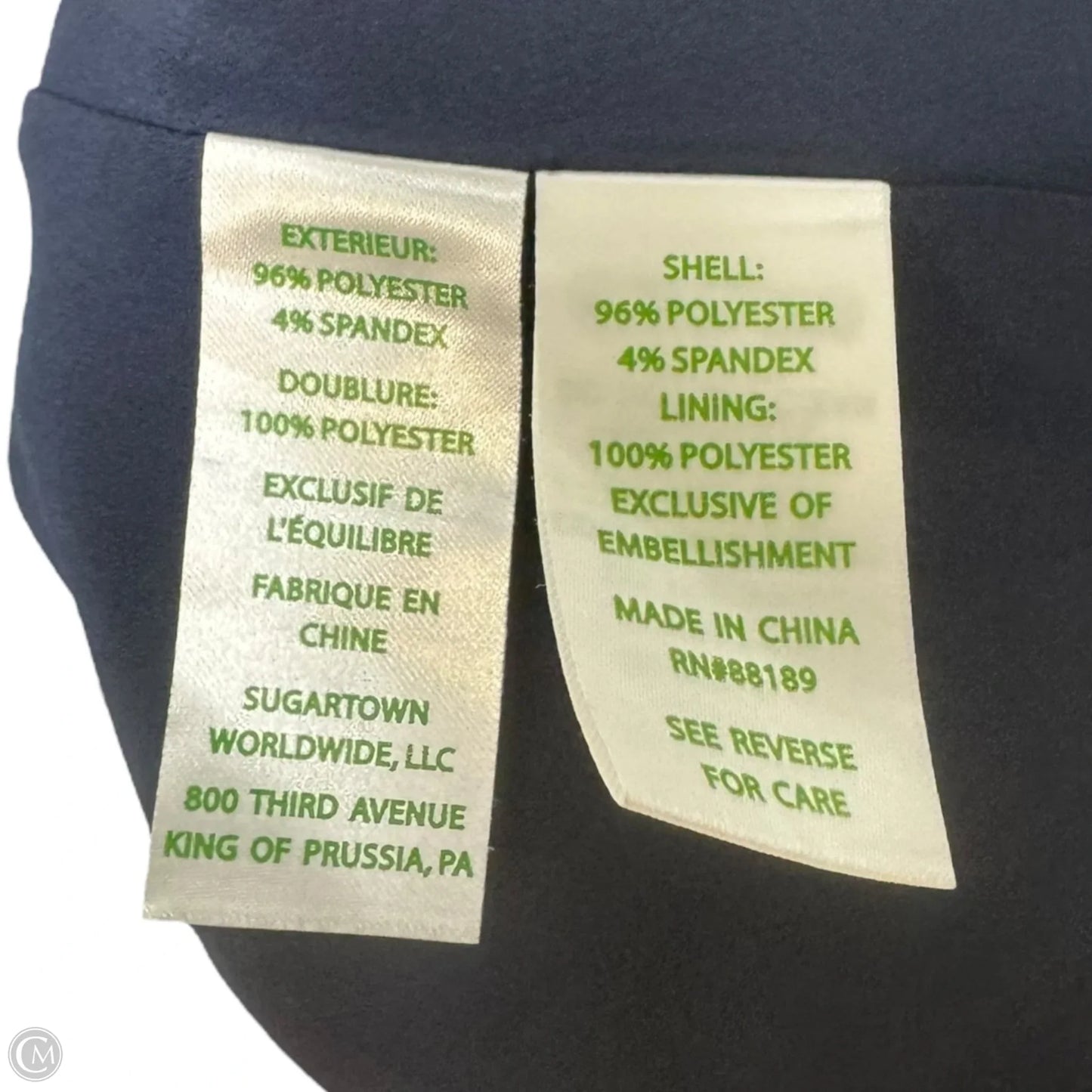 Mimi Trapeze Dress Designer By Lilly Pulitzer In Navy, Size: M