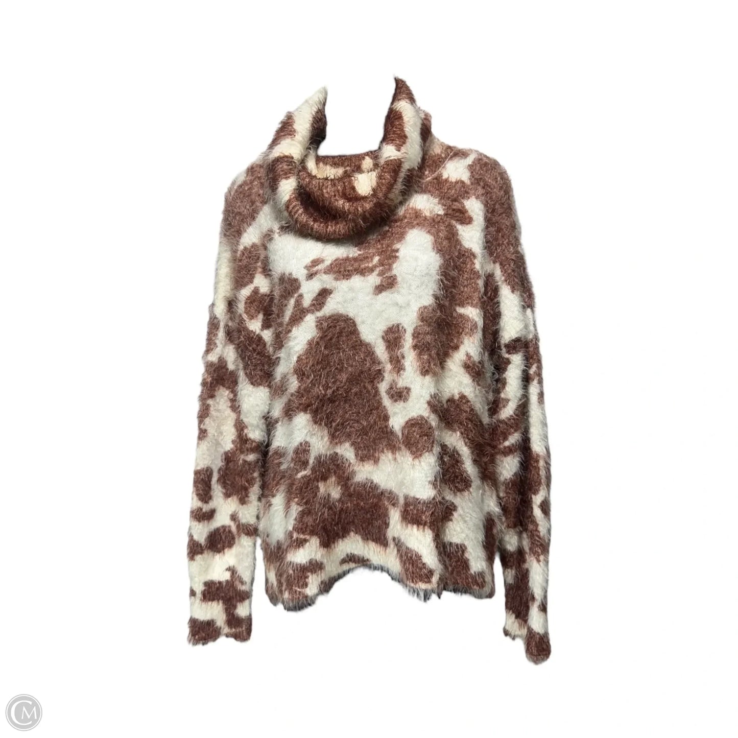 Sweater By Show Me Your Mumu In Brown & Cream, Size: S