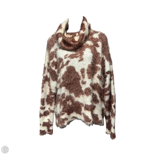 Sweater By Show Me Your Mumu In Brown & Cream, Size: S