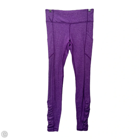 Athletic Leggings By Lululemon In Purple, Size: 6