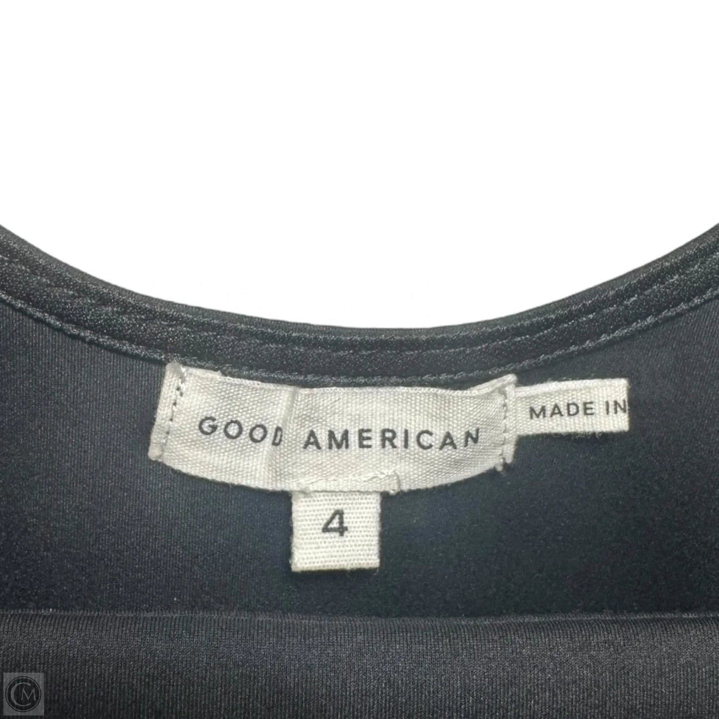 Scuba Modern Tank Bodysuit
 By Good American In Black, Size: 4