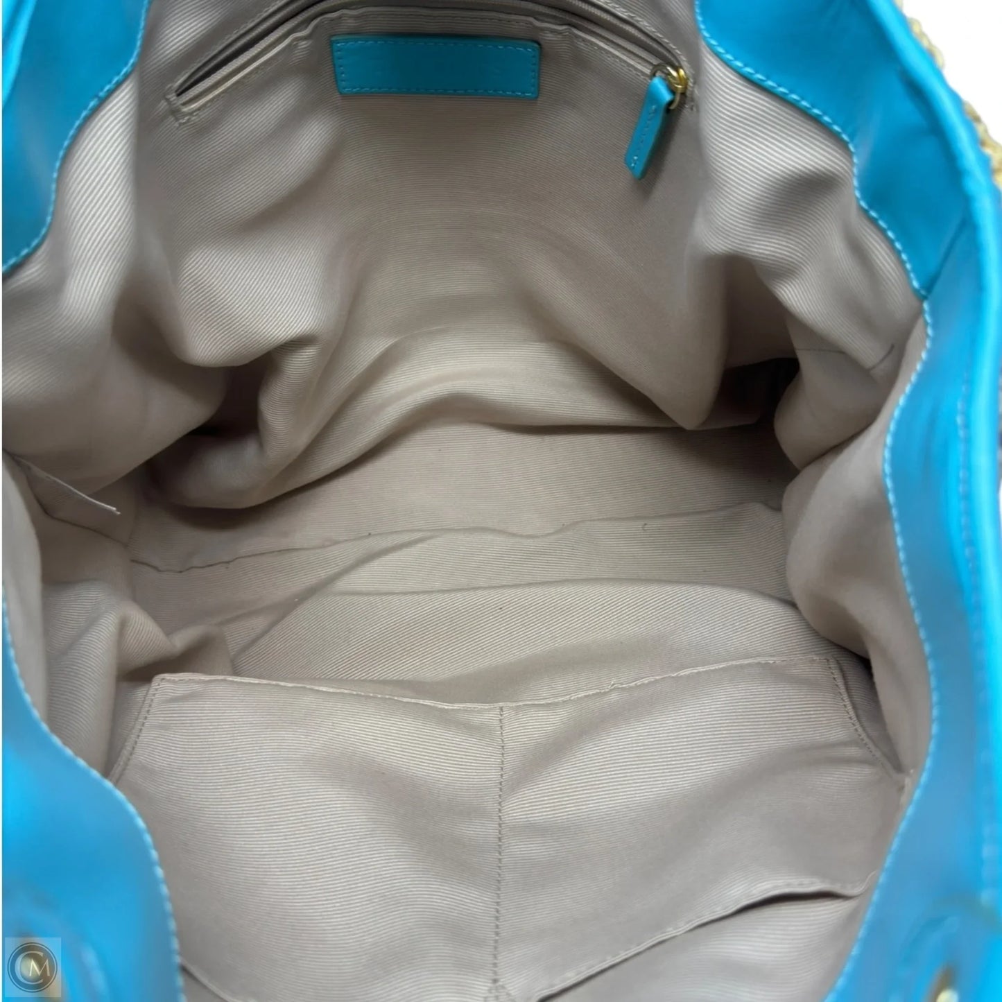 Straw Woven Tote By Talbots, Size: Large