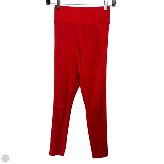 Athletic Leggings By All Access In Red, Size: S