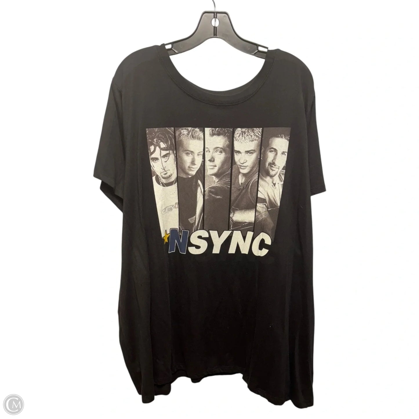 *NSYNC Top Short Sleeve By Torrid In Black, Size: 5