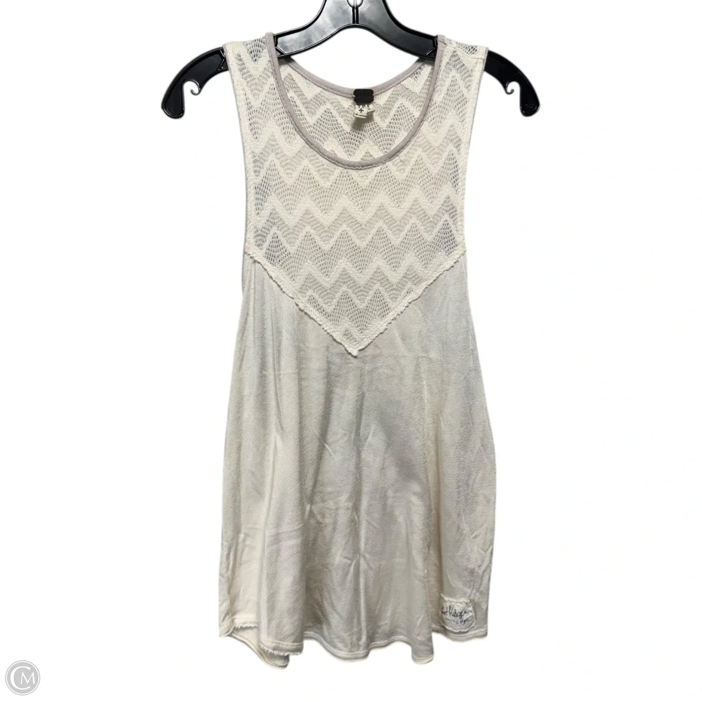Bleachers Graphic Tank Top By We The Free In Ivory, Size: XS