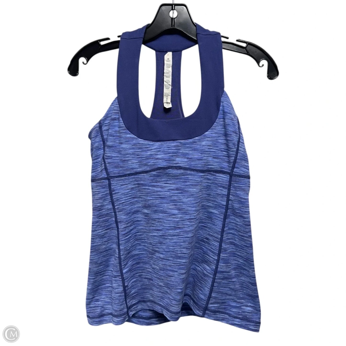 Athletic Tank Top By Lululemon In Blue, Size: 8