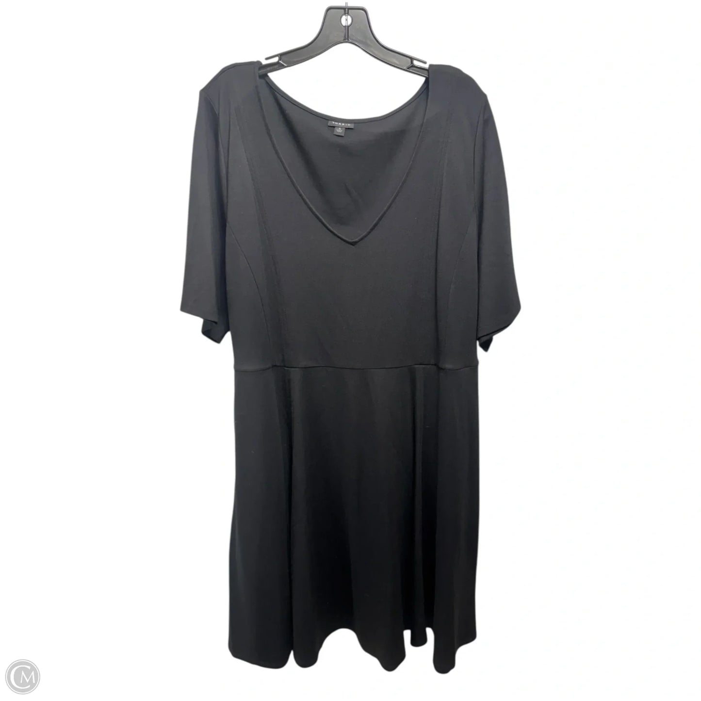 Dress Casual Midi By Torrid In Black, Size: 4x