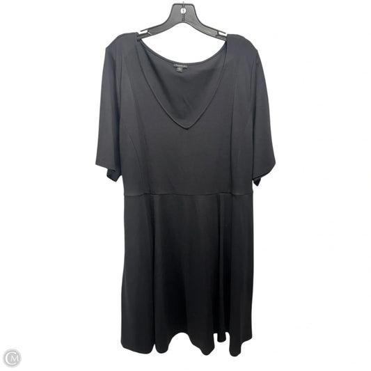 Dress Casual Midi By Torrid In Black, Size: 4x