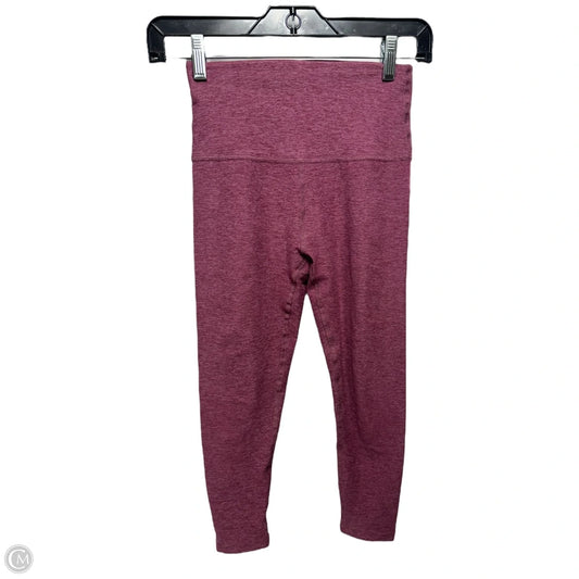 Athletic Leggings Capris By Beyond Yoga In Pink, Size: Xs