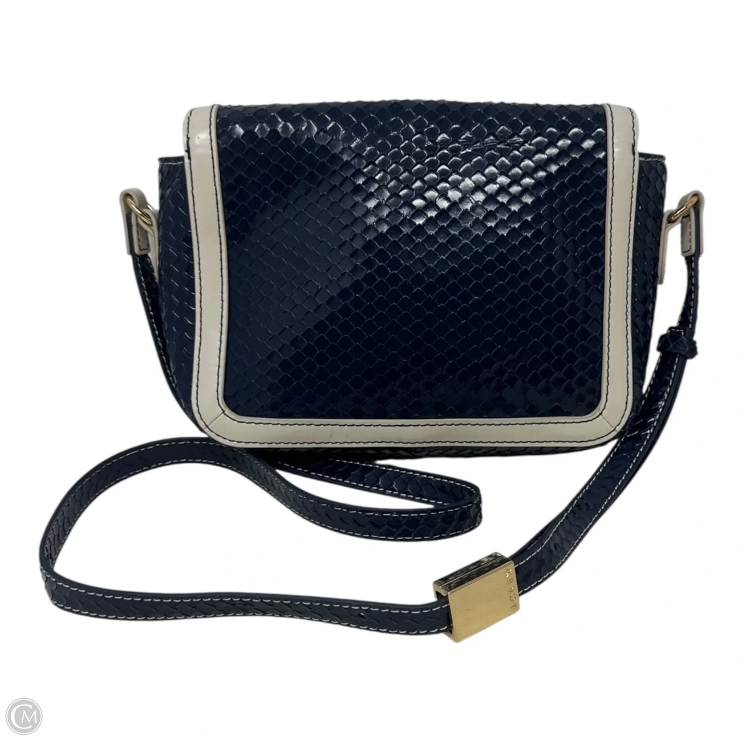 Faux Scale Crossbody Leather By J. Crew, Size: Medium