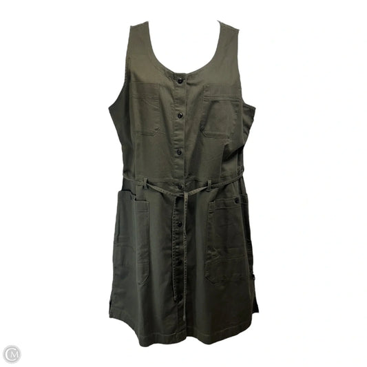 Athletic Dress By The North Face In Green, Size: Xl