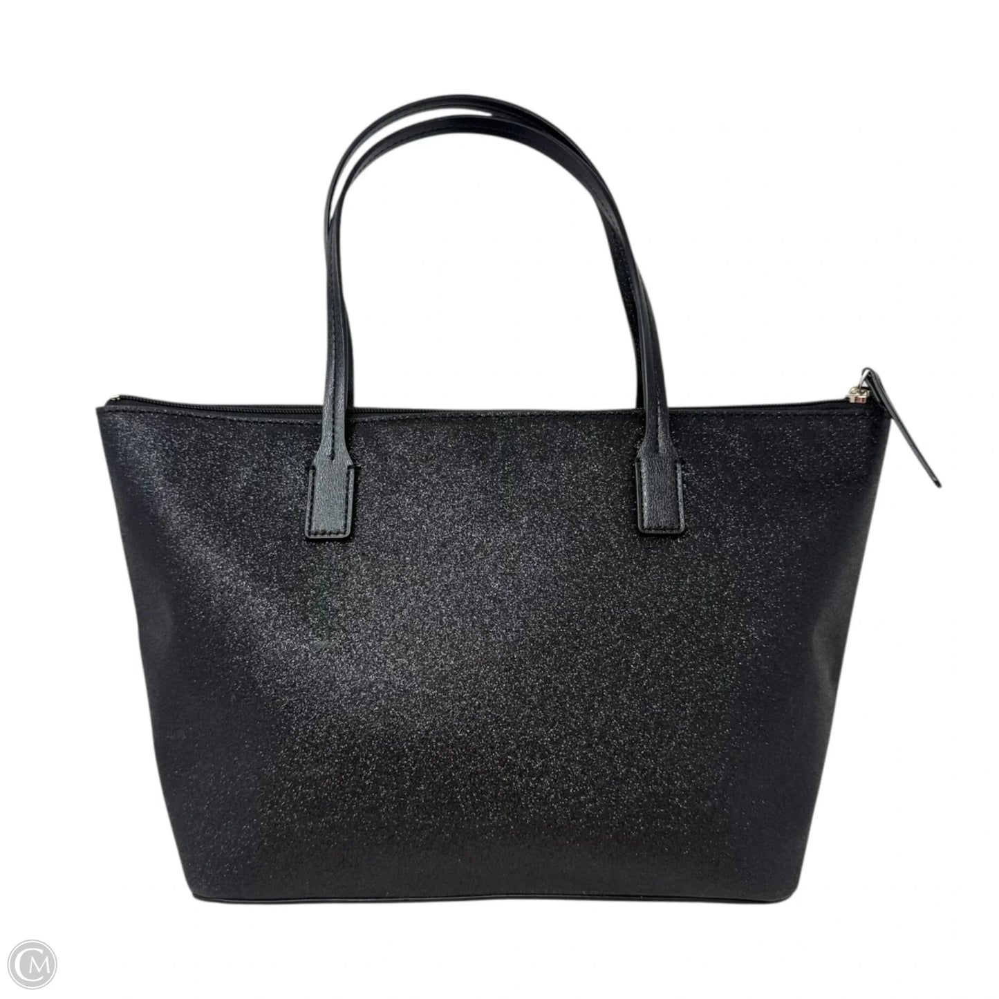 Haven Lane Glitter Tote Designer By Kate Spade In Black, Size: Small