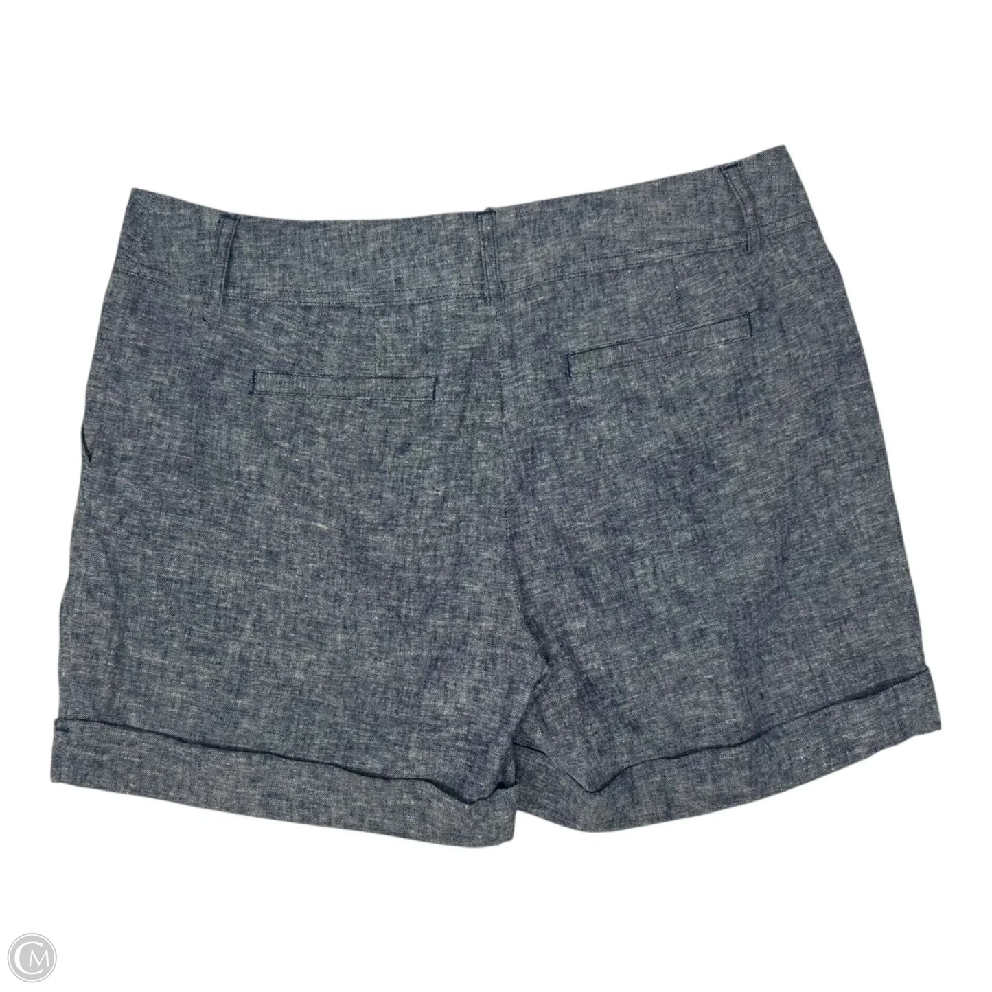 Linen Blend Shorts By Apt 9 In Blue, Size: 6