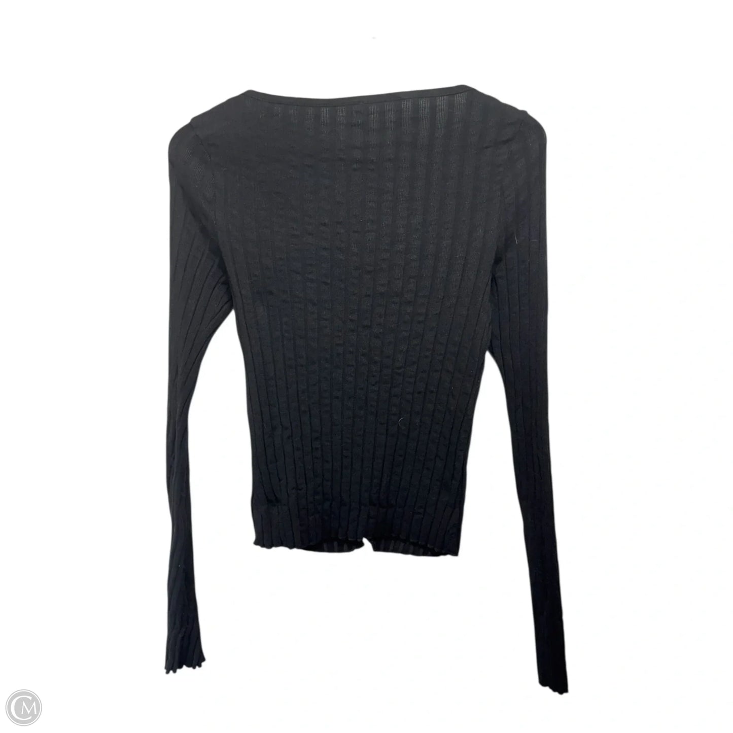 Sweater Cardigan By Free People In Black, Size: M