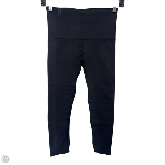 Athletic Leggings Capris By Spanx In Black, Size: S