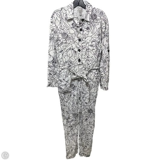 Jumpsuit By Asos In Black & White, Size: 2