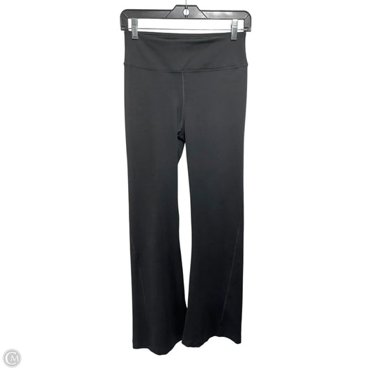 Flared Athletic Leggings By Gaiam In Black, Size: S