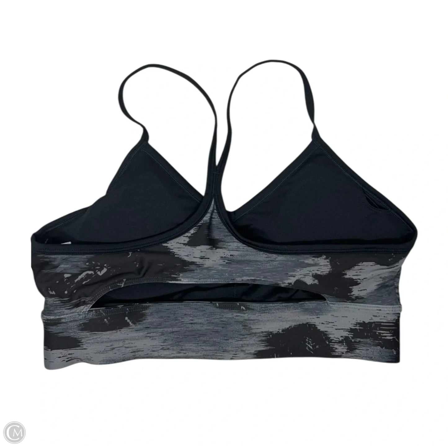 Athletic Bra By Reebok In Grey, Size: L