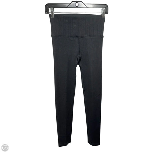 Ribbed Athletic Leggings By All In Motion In Black, Size: M