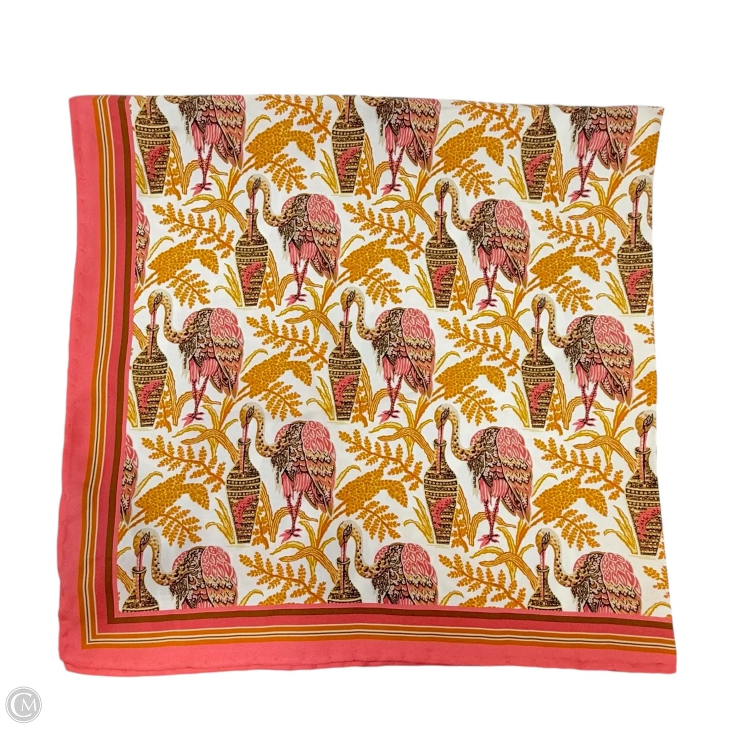 Amoura Scarf In Coral By J Mclaughlin
