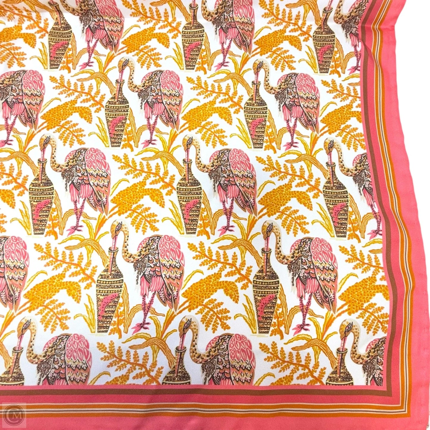 Amoura Scarf In Coral By J Mclaughlin