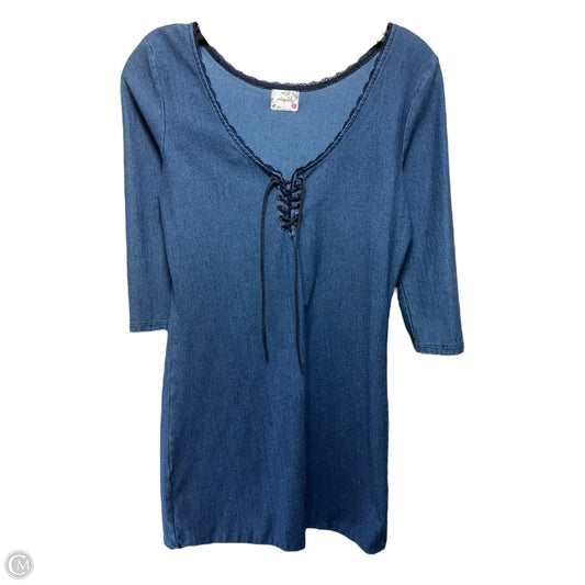 Dress Casual Short By Free People In Blue, Size: S