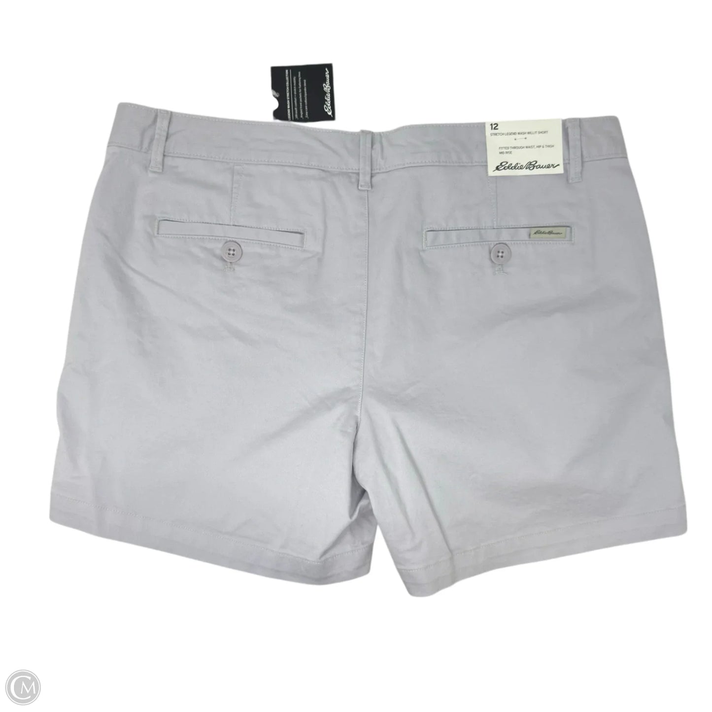 Stretch Legend Shorts By Eddie Bauer In Wash Wisteria, Size: 12