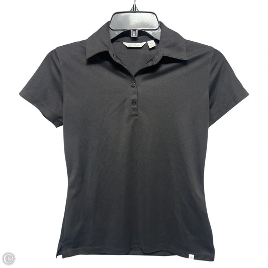 Athletic Top Short Sleeve By Lady Hagen In Black, Size: Xs