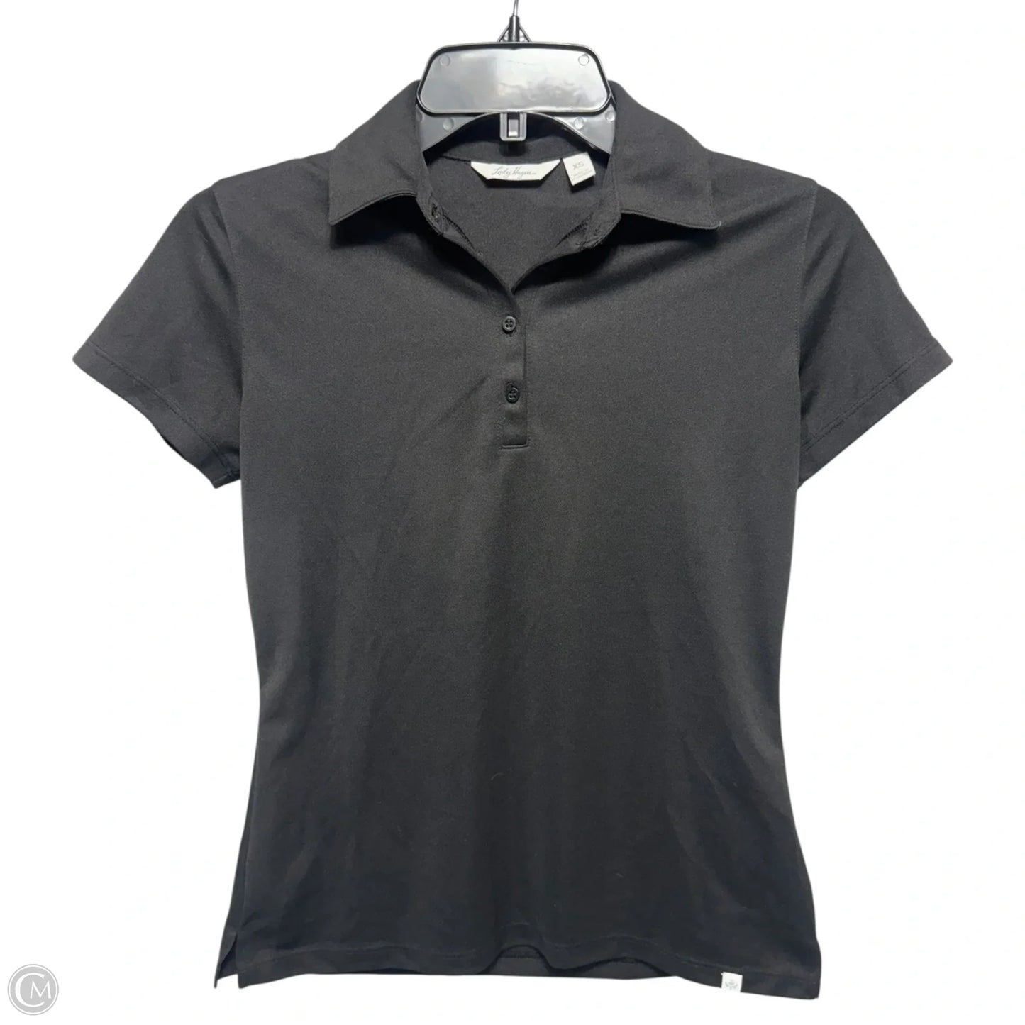 Athletic Top Short Sleeve By Lady Hagen In Black, Size: Xs